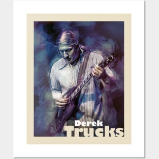 Derek Trucks Blues Guitar Player Posters and Art